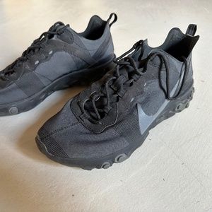 Nike React Element 55 'Triple Black' B06166-008